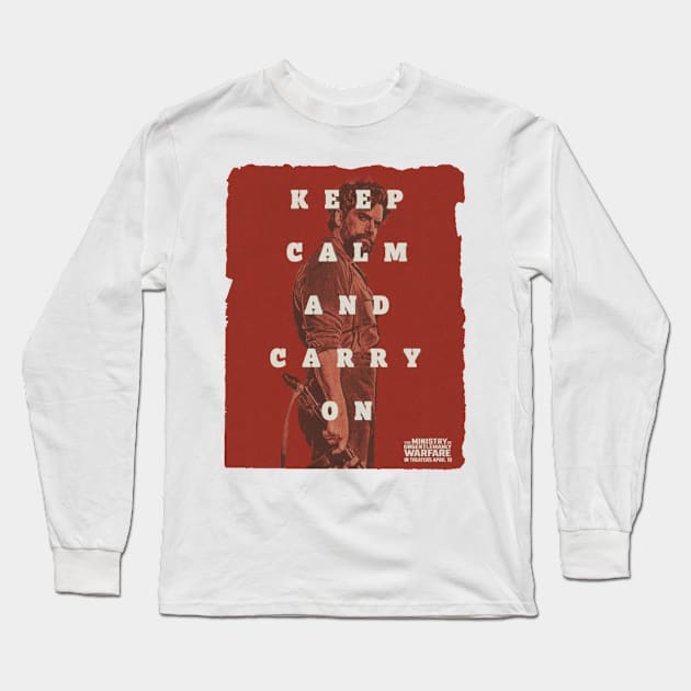 keep calm and carry on Long Sleeve T-Shirt by Super-TS